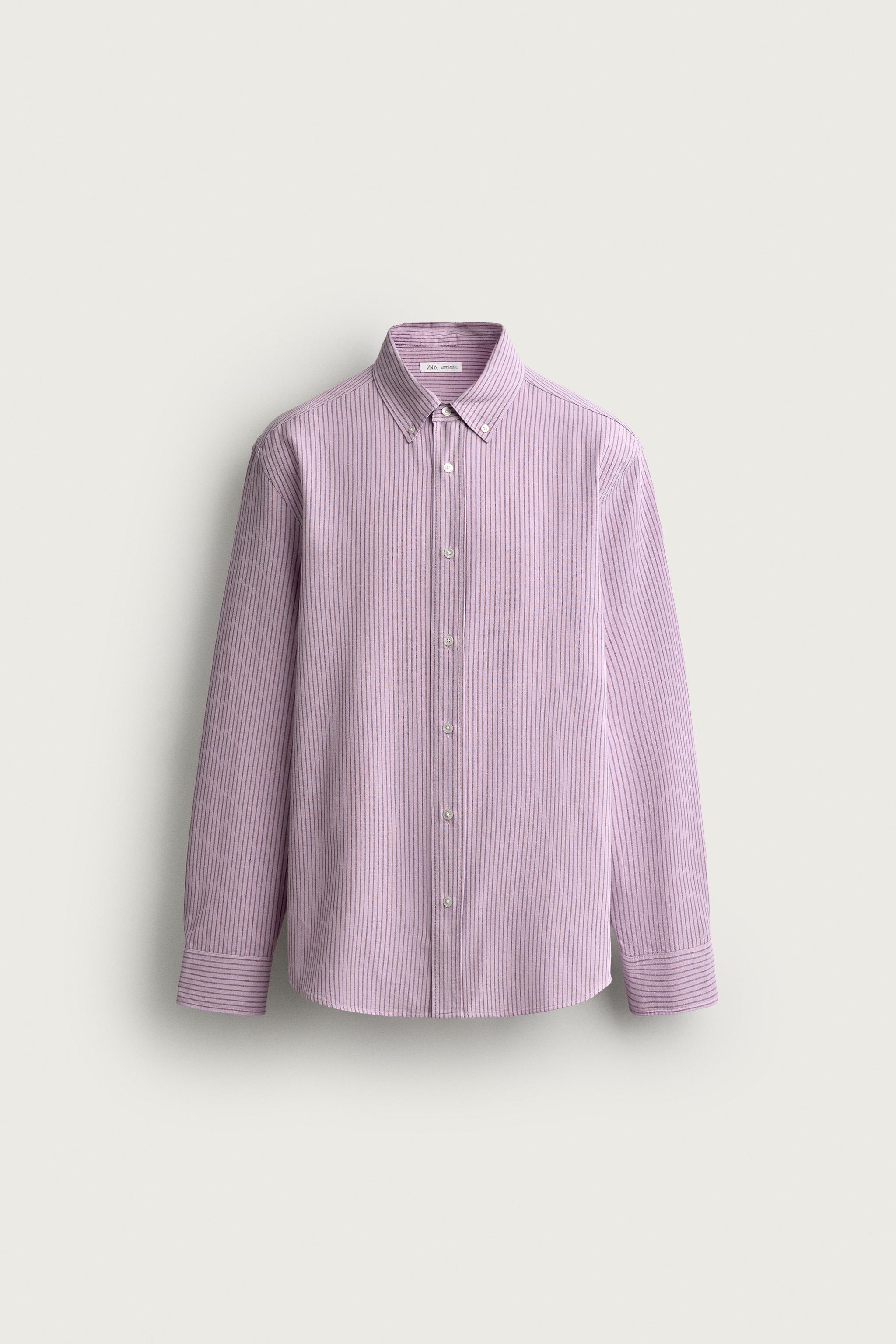 STRIPED REGULAR FIT SHIRT